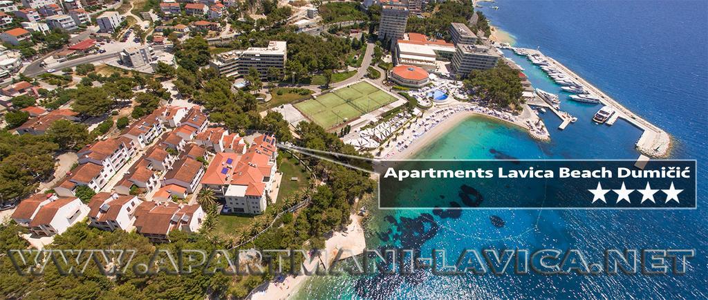 פודסטראנה Apartments Lavica Beach Dumicic מראה חיצוני תמונה